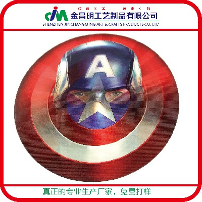 长方形包纸铁质襟章|胸牌 定做员工工作牌外贸商务精品复古徽章