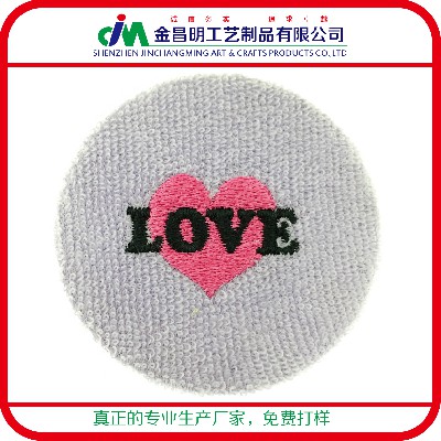 简约马口铁运动胸章 圆形足球卡通塑胶底徽章 超级女声徽章定做