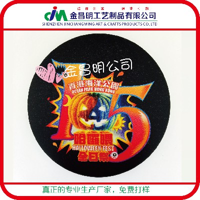 精品包装卡通马口铁胸章 英雄联盟游戏徽章订制 湖南电视台徽章