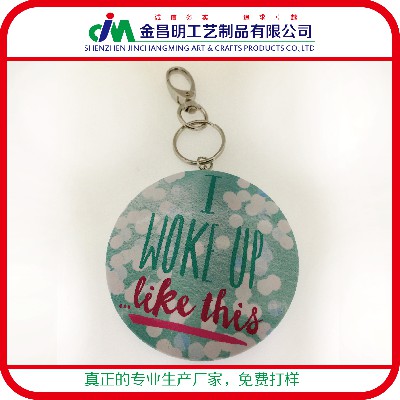 镜子徽章 马口铁化妆镜定制